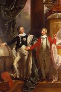 Benjamin West Prince Edward and William IV of the United Kingdom oil on canvas